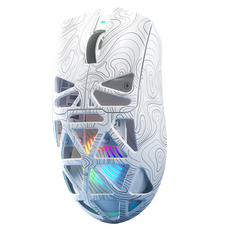 AULA SC620 3모드 경량 무선 마우스, 화이트