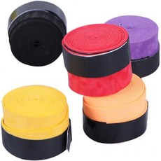 스쿼시그립 핸들 손잡이 BESPORTBLE 배드민턴 스쿼시 테니스 픽볼 낚싯대 랜덤 색상용 라켓 그립 테이프 5개, 스쿼시그립 핸들 손잡이 BESPORTBLE 배드민턴 스