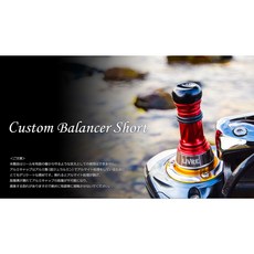 桃園東區釣具【LIVRE 平Custom Balancer Short衡防撞桿】短版, 紅鈦灰,C1