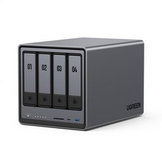 UGREEN NASync DXP4800 4-Bay NAS Intel N100 CPU 8GB DDR5 RAM 32G eMMC 2 2.5GbE 2 M.2 NVMe 4K