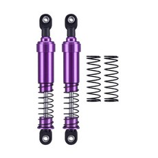 알루미늄 빅 보어 충격 오일 댐퍼 크롤러 자동차 섀시, 7. Purple 105mm 2pcs