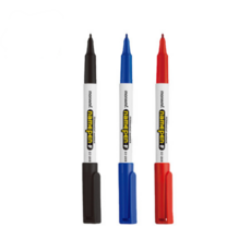 모나미 중간글씨용 네임펜 Fine, 청색, 1세트