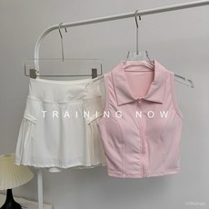 瑜伽服 健身服 羽毛球運動套裝女夏季健身房鍛鍊帶胸墊背心專業跑步速乾瑜伽服
