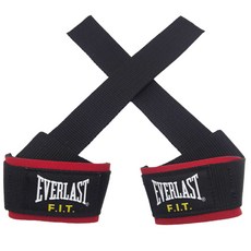에버라스트 논슬립 헬스스트랩, 블랙, 1개