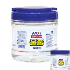 더아이 대용량 초강력 물풀 1200ml 학교준비물 미술재료 공예재료
