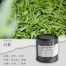 浪漫氛圍香薰蠟燭臥室內家用去異味助眠持久留香男女節日高級禮盒, 白茶:1