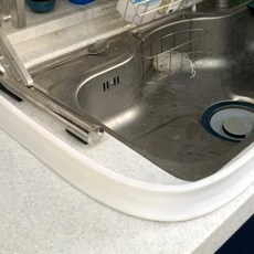 접착식 실리콘 싱크대 물막이 세면대 물샘 방지, 1개, 단일상품1