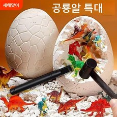 어린이 공룡알 발굴 장난감 세트, 공룡알 2개 (24마리)