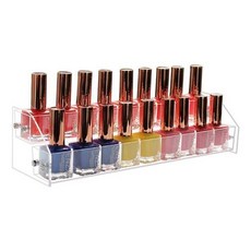 진열대 선반 2단 투명 매니큐어 네일 립스틱 정리대 87528EA 1(ea), 1개