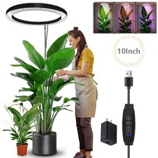165CM 높이 조절 램프 성장 대형 식물을위한 식물 실내 USB 가능한 조명 LED 스펙트럼, 1개, 2) 165cm US plug