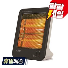 신일 석영관 2단 히터, CHO-001, 블랙