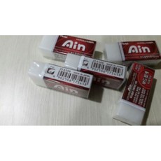 펜텔 아인지우개 하이폴리머 지우개, 레드 중형, 20개