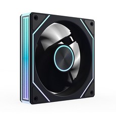 앱코 H9 120 ARGB PWM 시스템쿨러/120mm 3팩, 블랙