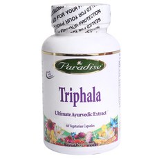 Paradise Herbs 三果實萃取素食膠囊, 1個, 60 件