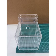 壓克力隔離盒 12*12*13 cm (可適用於開放式邊條) 台灣製造, 1個