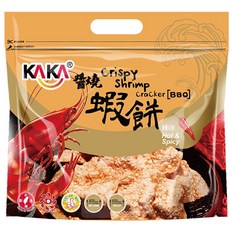 KAKA 醬燒蝦餅 香辣口味-120G, 120g, 1包