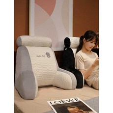 등받이 쿠션 허리 베개 바른자세 침대 집순이 좌식, G