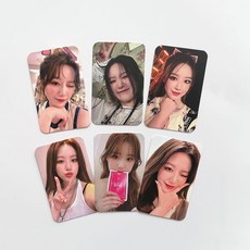 臺灣發貨-GI-DLE 《I FEEL》 明信片 特典卡 會員卡 宋雨琦 明信週邊, 1個, 葉舒華