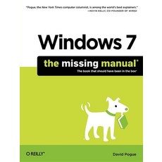 (영문도서) Windows 7: The Missing Manual Paperback, O'Reilly Media, English, 9780596806392