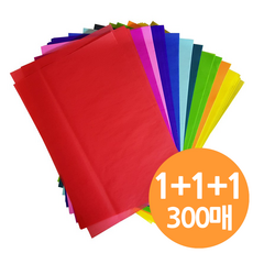 [1+1+1]습자지 꽃종이 꽃볼 카네이션 만들기재료 1속 스승의날 어버이날, 1개, 색상혼합10가지색