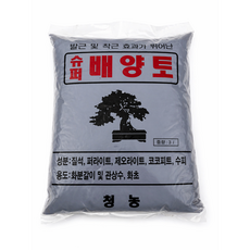 배양토 3L (식물성거름과 동물성거름을 적절히 배합한 퇴비 분갈이흙), 1개 1개