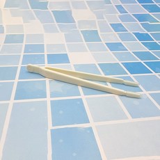大鏡片鉗-8, 白色的, 8個