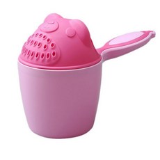 유아목욕바가지 샤워조리개 손잡이목욕바가지 칫솔치약보관, 1개