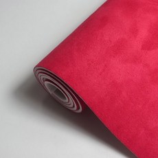 최대 200x150cm 스웨이드 루프 라이닝 헤드라이너 패브릭 폼 소재 자동차 내부 장식 수리 천장 스카이 패브, 03 50x150cm(fold), 07 빨간색