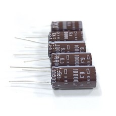 전해콘덴서 10000UF 6.3V /장수명/ 캐페시터/일본 니폰케미컬 블랙킹콩 일본화학, 콘덴서 10000UF 6.3V, 1개