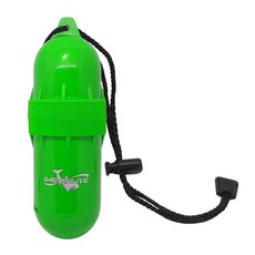 Saekodive 랜야드 포함 실린더 드라이 박스 - 방수 용기 키 파우치 홀더 스노클링 보트 카약 다이빙 및 수상 활동용(그린 라지)149942, 초록색