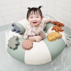 디망디 실리콘 모래놀이세트 아기 목욕 갯벌 장난감 소꿉놀이, 쥬라기월드(공룡), 1개