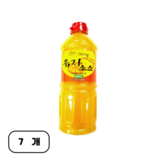 이엔 유자 소스 드레싱, 900ml, 7개