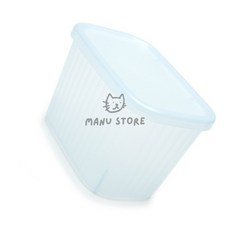 [투마누] 보관박스 화장대 수납함 수납상자 그레이블루 0.5L 1.5L