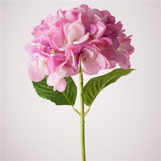 水潤保濕手感高仿真繡球花客廳餐廳裝飾假花酒店裝飾布置花藝仿真花永生花人造花乾燥花永不凋零拍照道具假花裝飾居家裝飾, 手感保濕繡球-深粉色