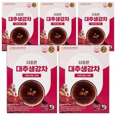 더조은 대추생강차 분말 스틱 전통차, 5개, 1개입, 648g