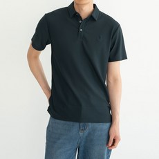 [빅히트패션] 남성 쿨링 엠보싱 여름 냉감 카라 반팔 티셔츠