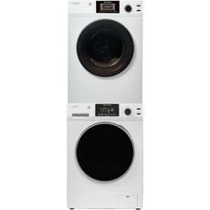 적도 매칭 세탁 세트 110V ONE OUTLET 15Lb 세탁기 1.62 cu.ft + 13Lb 통풍 건조기 3.1
