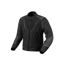 REV'IT! 機車騎士防摔透氣夾克，夏季騎行透氣防摔首選, black