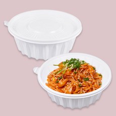 195파이 (소) 냉면/칼국수용기, 100세트, 1개, 백색