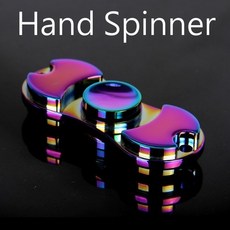炫彩 鋁合金 指尖陀螺《陶瓷版》 Hand Spinner 手指陀螺 手指玩具 紓壓神器 療癒 解壓 放空, 炫彩 鋁合金 指尖陀螺, 1個