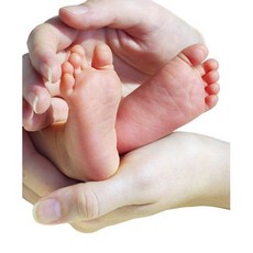 "디럭스" 안전 잉크 없는 발자국 키트 "Deluxe" Baby-Safe Inkless Footprint Kit