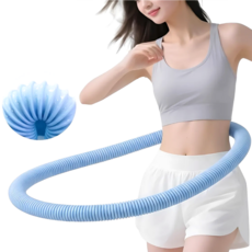 코닛 뱃살쏙 소프트 다이어트 훌라후프, 블루, 1개, 1.5kg