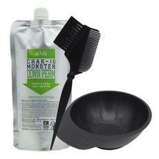 아초아 착10 몬스터 다운펌 300ml+염색볼+염색빗 세트, 300ml, 1개