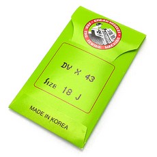 오렌지니들 DVx43 공업용 삼봉 바늘, 1개