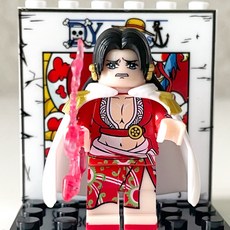 핸드브릭 팩토리 커스텀 미니브릭 피규어 원피스 해적 호환 블록호환, 036. 러브 애로우 행콕, 1개