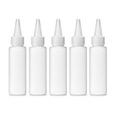 닥터보틀 뾰족캡 말랑한 PE공병 식품용기구 인증용기, 5개, 100ml 반투명 5개, 100ml 반투명