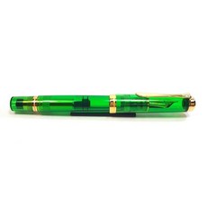 Pelikan 百利金 M800 Green Demonstrator 18k 鋼筆, F, 綠色