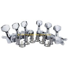 기타 페럴 스레드 부싱 나사 오른쪽 왼쪽 튜너, 1개, 기본