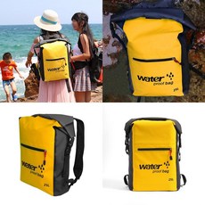 방수백팩 대용량 25리터 옐로우 워터방수백팩 여행용방수백팩 여행방수가방 방수가방 여행방수백팩