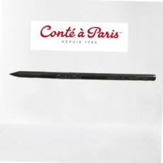 콘테 conte 흑연 그라파이트 연필 통심 1자루 목탄 통심연필 드로잉연필, 4B, 본상품선택